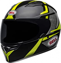 CASCO INTEGRALE BELL QUALIFIER MOTO MULTI FLARE GLOSS BLACK/HI VIZ