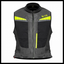 MOTOAIRBAG MAB v3.0 GILET MOTO SCOOTER COMPLETO DI 2 SISTEMI AIRBAG FAST LOCK NERO-GRIGIO