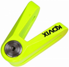 Bloccadisco Kovix kvz2 perno 14 mm acciaio GIALLO