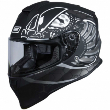 Casco Moto Integrale Origine DINAMO Fighter Titanio Nero Opaco