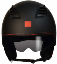 Casco moto Jet Motocubo Buenos Aires Areato Nero opaco