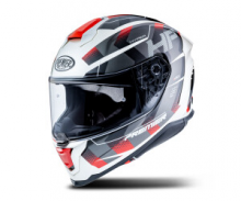 Casco Moto Integrale Premier HYPER HP2 Bianco Rosso