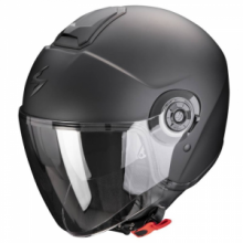 CASCO JET SCORPION EXO-CITY II EVO SOLID NERO OPACO