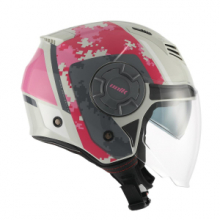 CASCO JET UNIK MERCURY U-15 ROSA/BIANCO