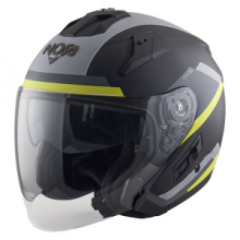 CASCO NOS NS-2 BLADE YELLOW MATT doppia visiera