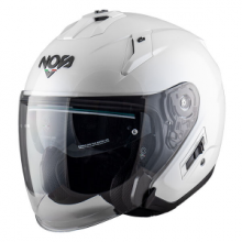 CASCO NOS NS-2 WHITE doppia visiera