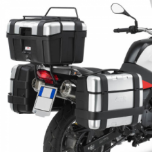 PORTAVALIGIE LATERALI GIVI BMW F 650 GS'00-01 2 VERSIONI