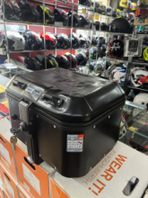 GIVI TREKKER DOLOMITI BLACK LINE nuovo ma ammaccato nel trasporto