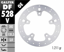 DISCO FRENO GALFER DF528V YAMAHA