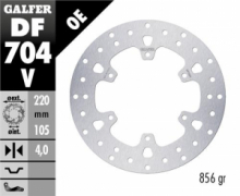 DISCO FRENO GALFER  DF704V PIAGGIO