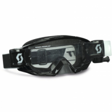 Scott USA OCCHIALE Tyrant WFS Black Goggle W/Roll Off System Anti-Stick Lens Motocross MX