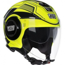 AGV- FLUID - MULTI-SOHO YELLOW FLUO-BLACK