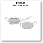 PASTIGLIE FERODO FDB531EF HONDA-TRIUMPH-ZONTES