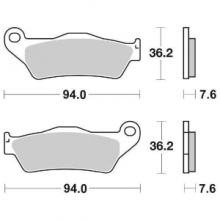 PASTIGLIE FRENO SBS 151HF