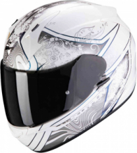 SCORPION EXO-390 Modello Clara integrale bianco silver 2WT